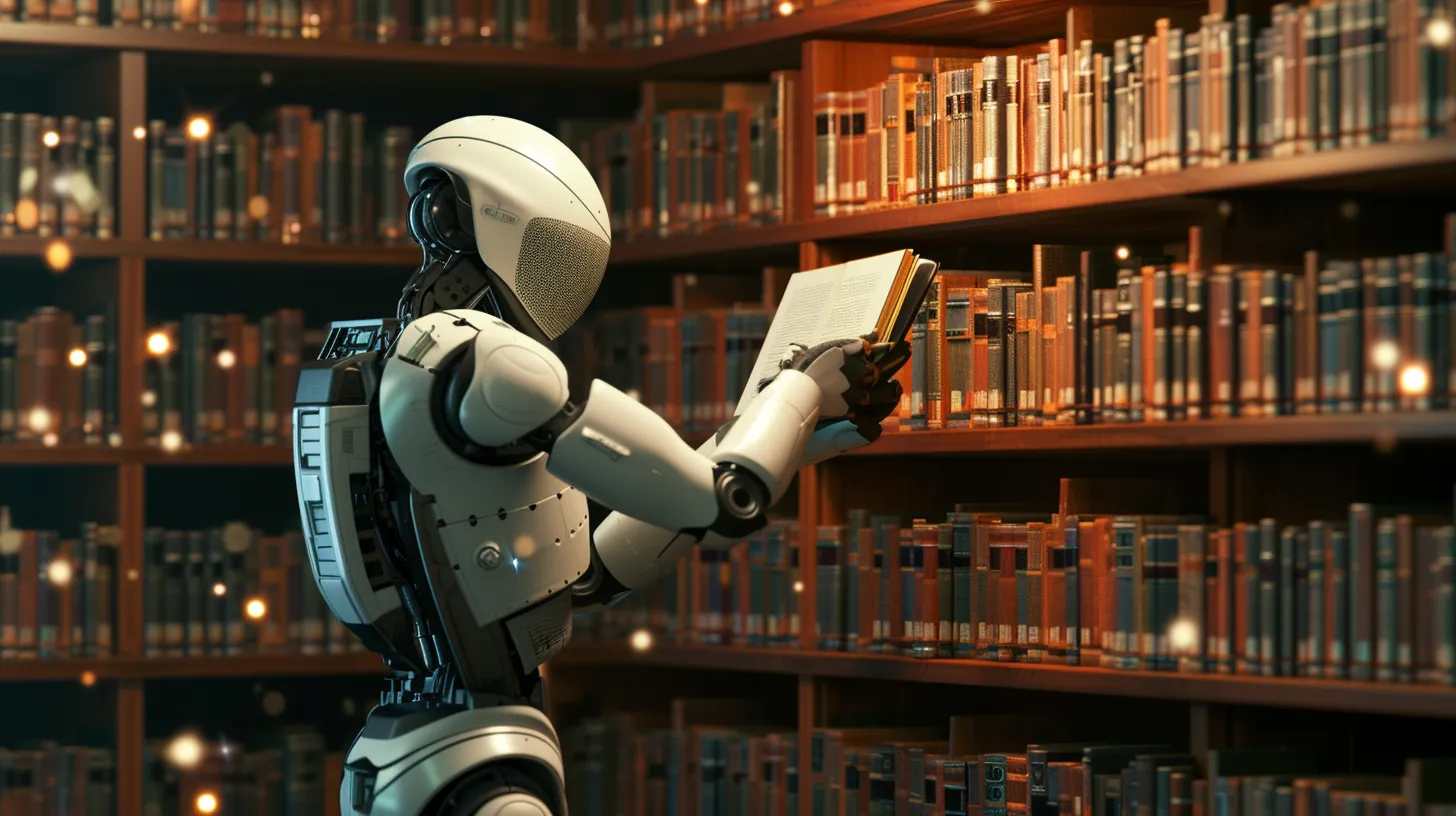 A robot librarian